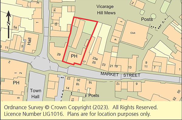 Lot: 82 - FORMER PUB WITH CONSENT FOR CONVERSION TO SIX DWELLINGS - 